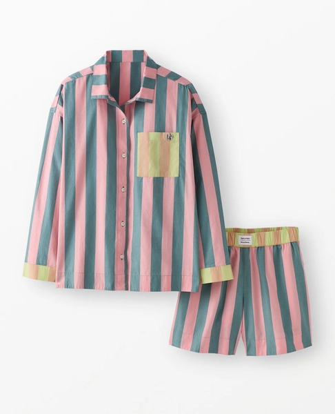 Women's Dusen Dusen Long Sleeve Poplin Pajama Set