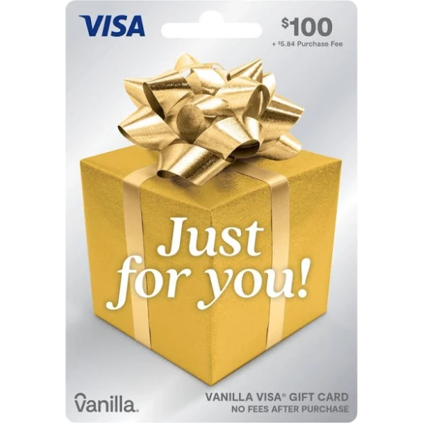 Vanilla Gold Box Gift Card