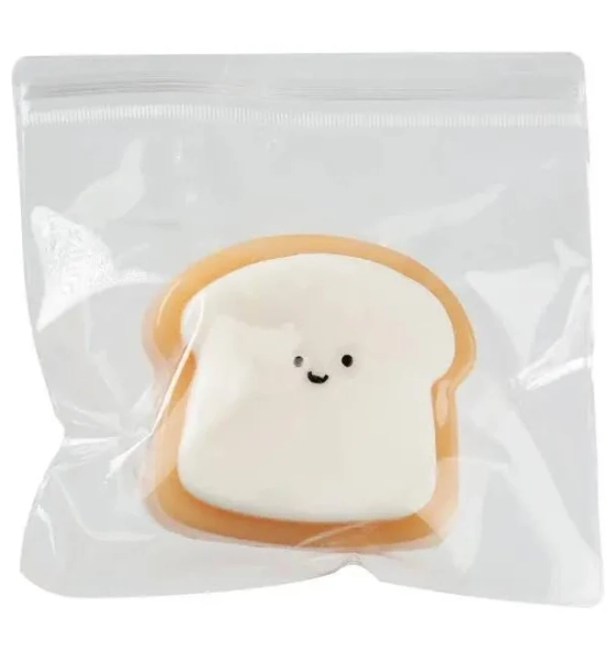 Creative Soft Taba Toast Squishy Toy Kawaii Slow Rebound Stress Relief Sensory Squeeze Fidget Toys For Adults Kids Holiday Gifts