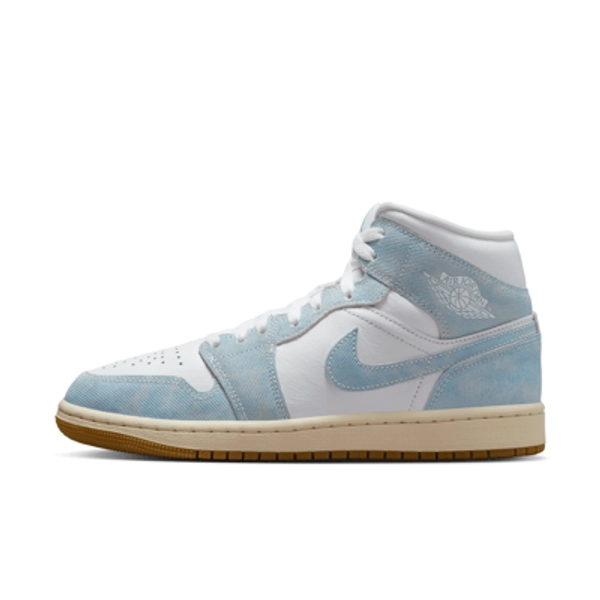 Women's Air Jordan 1 Mid SE Shoes in White | HQ2005-100