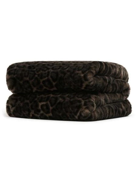 Apparis Brady Leopard Jumbo Throw