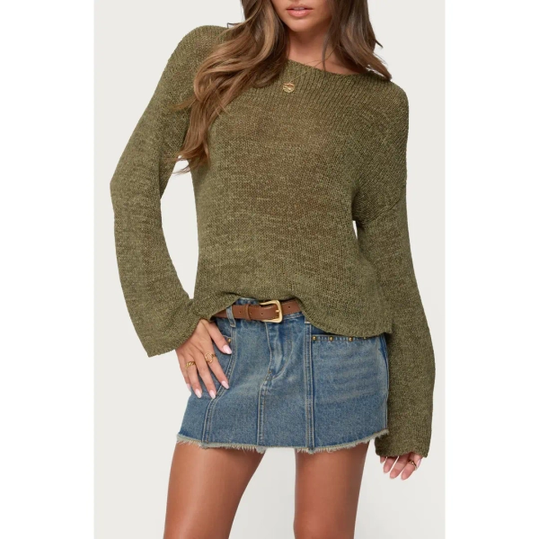 EDIKTED Drop Shoulder Sweater | Nordstrom
