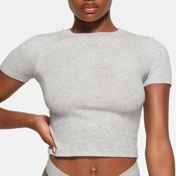 SKIMS Women's Cotton Rib T-Shirt