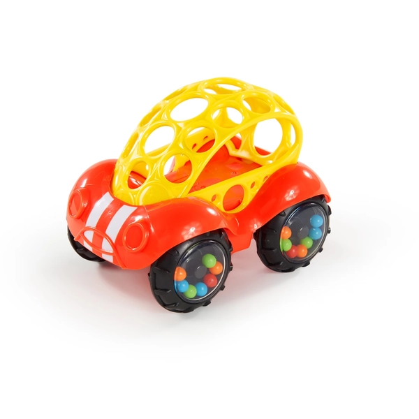 Oball Easy Grasp Rattle & Roll BPA-Free Push Car Infant Crawling Toy, 1 Pack, Red, Unisex - Walmart.com