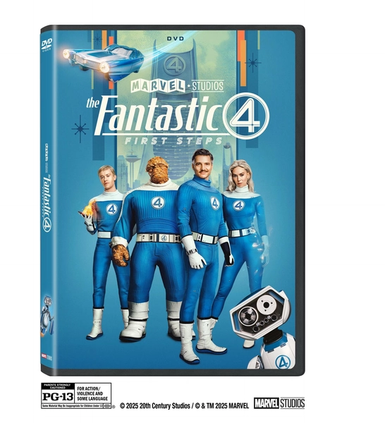 The Fantastic Four: First Steps (DVD) Marvel Studios, Action & Adventure - Walmart.com