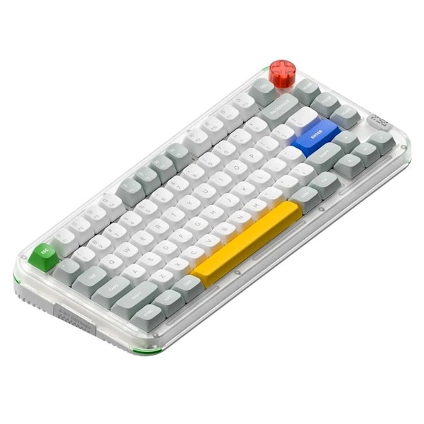 Nuphy Kick75 Hybrid-Profile Custom Wireless Mechanical Keyboard - High-Profile (Brown Nano Switch)