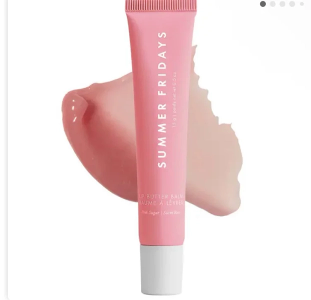Lip Butter Balm Treatment for Hydration + Nourishing Shine - Pink Guava