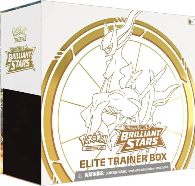 Pokemon Sword & Shield Brilliant Stars Elite Trainer Box Case