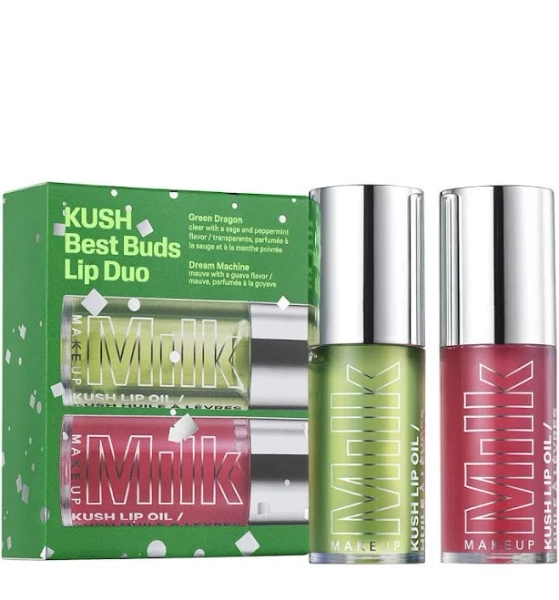 Milk Makeup Women's Kush Best Buds Hydrating Lip Oil Duo Set