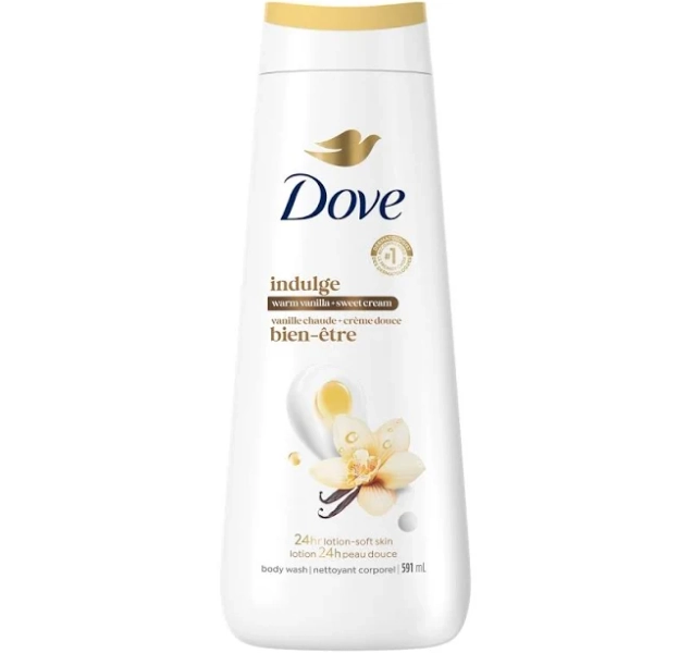 Dove Warm Vanilla + Sweet Cream Body Wash