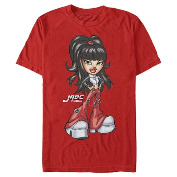 Men's Bratz Trendy Jade  T-Shirt - Red - Small