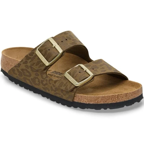 Birkenstock Women's Arizona Leopard-Design Sandals