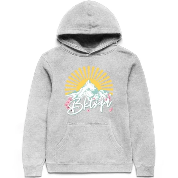 Cherry Blossom Spring Sky Youth Hoodie