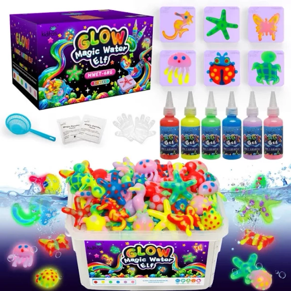 Kiditos Glow in the Dark Magic Water Elf Toy Kit