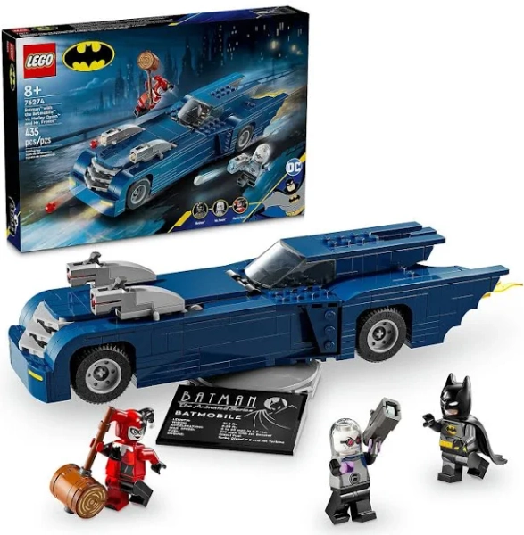 LEGO Batman with the Batmobile vs Harley Quinn and Mr. Freeze 76274