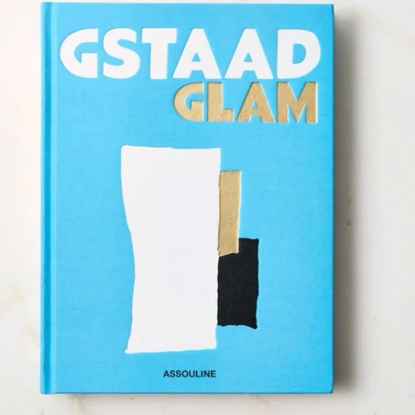 Assouline Gstaad Glam Coffee Table Book - Blue