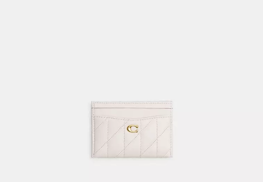 Essential Card Case With Pillow Quilting