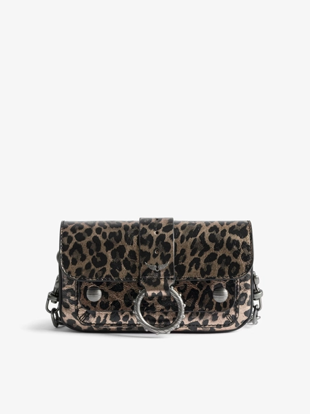 Sac Kate Wallet Metal Leopard