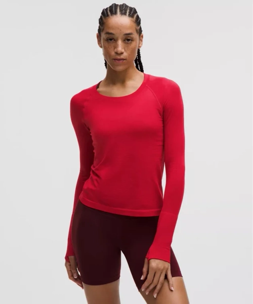 Swiftly Tech Long-Sleeve Shirt 2.0 *Waist Length - True Navy/True Navy - 0