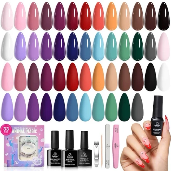 Urban Rhythm 25 Colors Gel Nail Polish Set