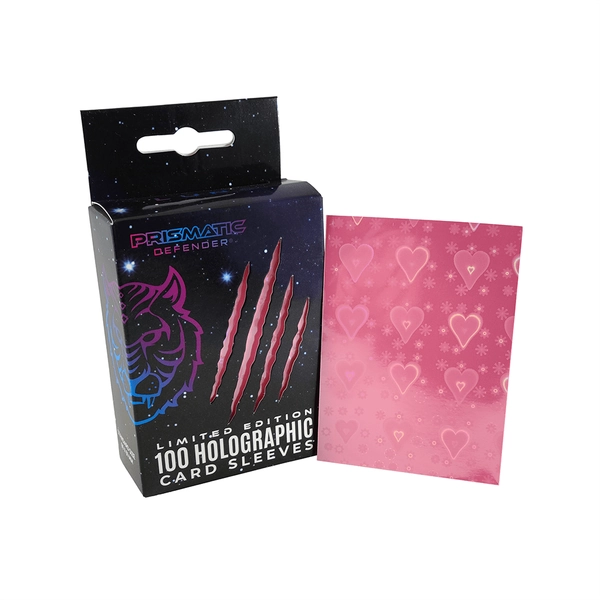 Pulsar Holographic Card Sleeves ⋆ Prismatic Defender