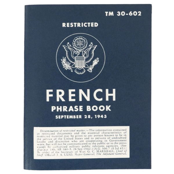 French Phrase Book