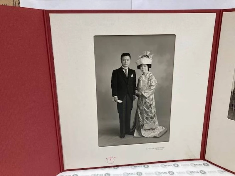 Traditional Japanese Wedding Photo 1930/40s