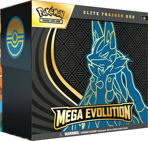 Mega Evolution Elite Trainer Box [Mega Lucario] - ME01: Mega Evolution - Pokemon