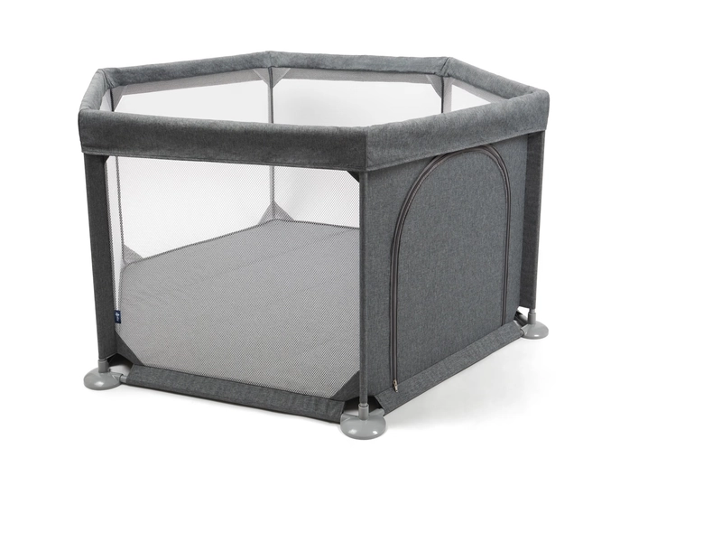 4Baby Hex Playpen Grey