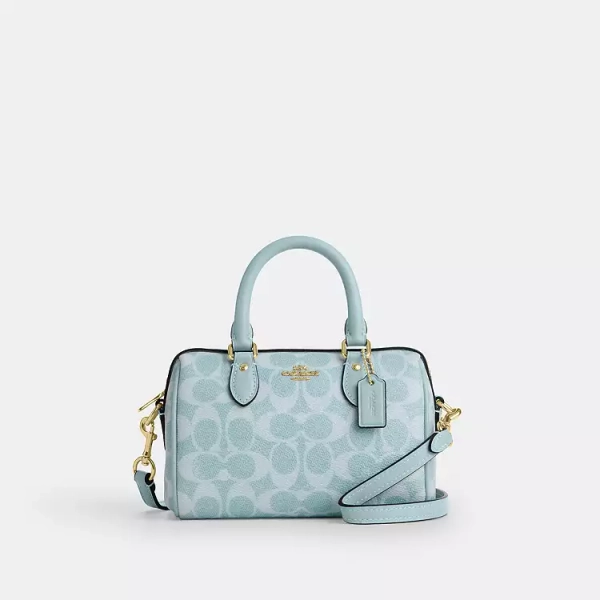 Mini Rowan Crossbody Bag In Signature Canvas