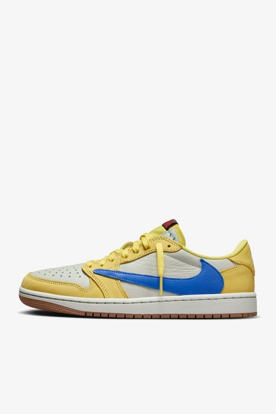 Women's Air Jordan 1 Low OG x Travis Scott 'Canary' (DZ4137-700) Release Date