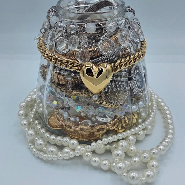 Glamorous mystery jewelry at 2lbs 10oz with...