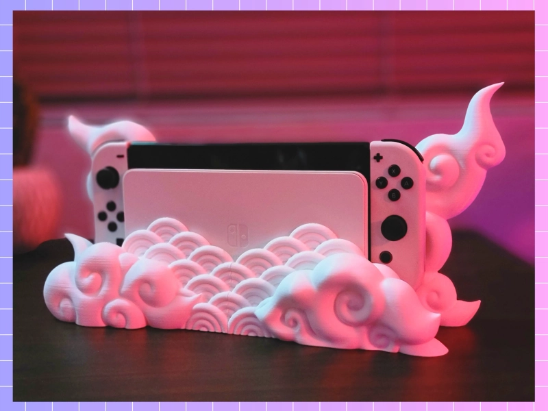 Japanese Cloud Switch Dock Holder | Classic / O-LED | Holoprops