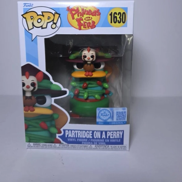 Funko Pop Partridge On A Perry Disney Phineas And