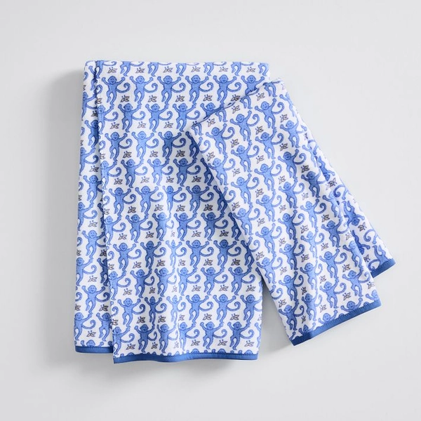 Roller Rabbit Monkey Bath Towel