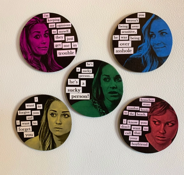 The Hills Lauren Conrad Magnets (set of 5)