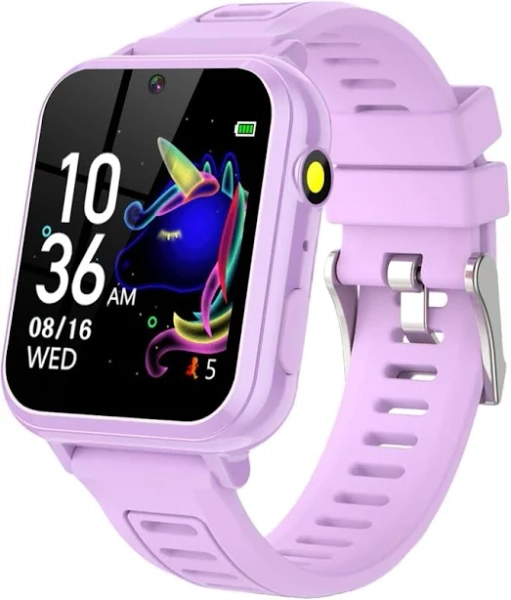 Girls' HD Touch Screen Smart Watches with 24 Puzzle Games