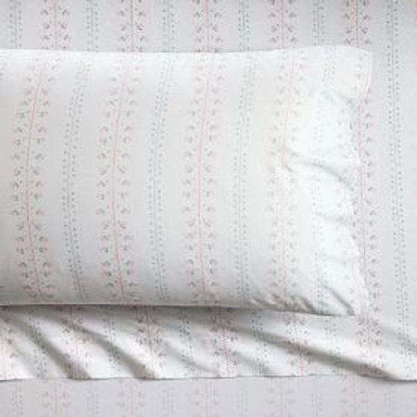 Paige Floral Stripe Sheet Set