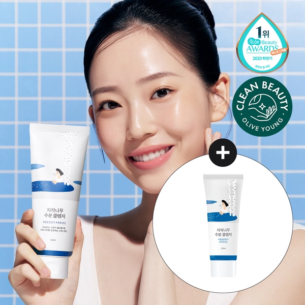 [수분촉촉] 라운드랩 자작나무 수분 클렌저 150ml 기획 (+20ml) | 올리브영