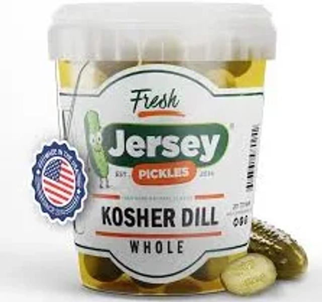 Jersey Pickles Whole Kosher Dill Pickles