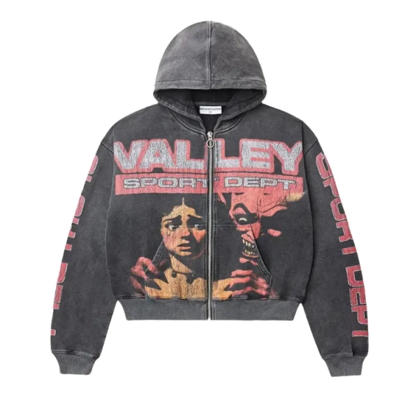 Buy Vale Forever Devils Advocate Zip Up Hoodie 'Black/Red' - 11451 1FW240119DAZUH BLAC | GOAT