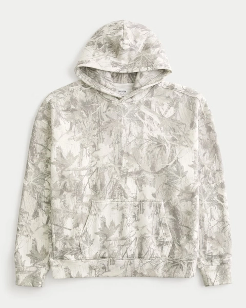 Boxy Camo Hoodie