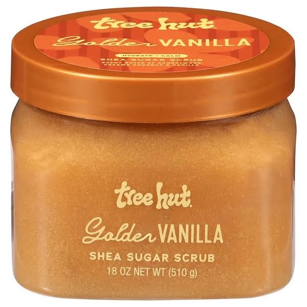 Tree Hut Golden Vanilla Shea Sugar Body Scrub