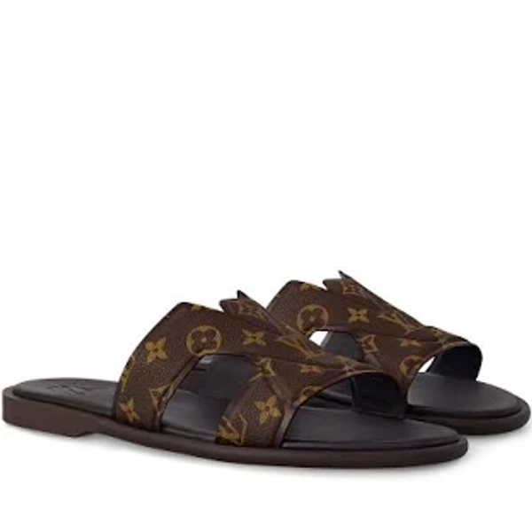 Homme Louis Vuitton Mule LV Oasis Marron/Noir