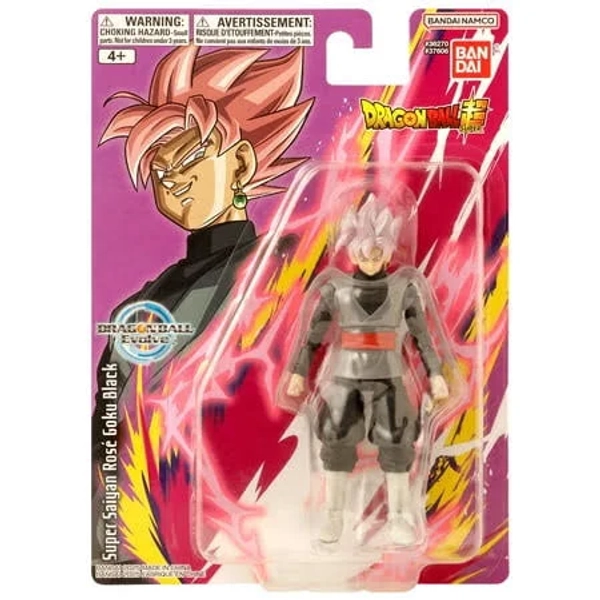 Dragon Ball Super Evolve Goku Black Super Saiyan Rose Action Figure