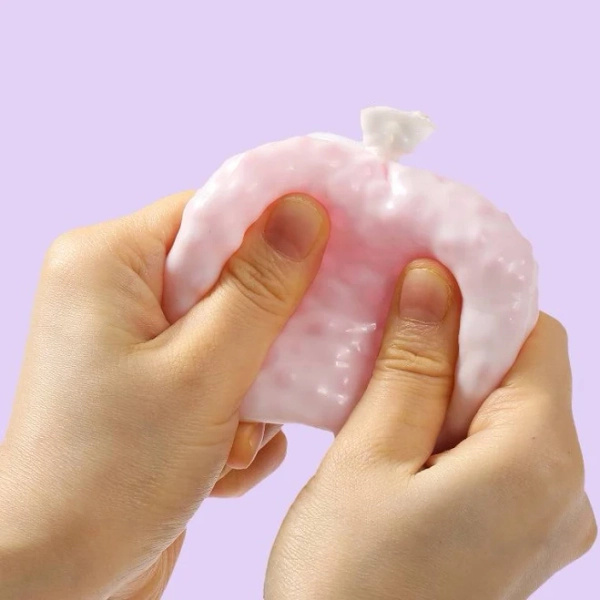 FUFUSQUISHY Pink Bead Stress Ball