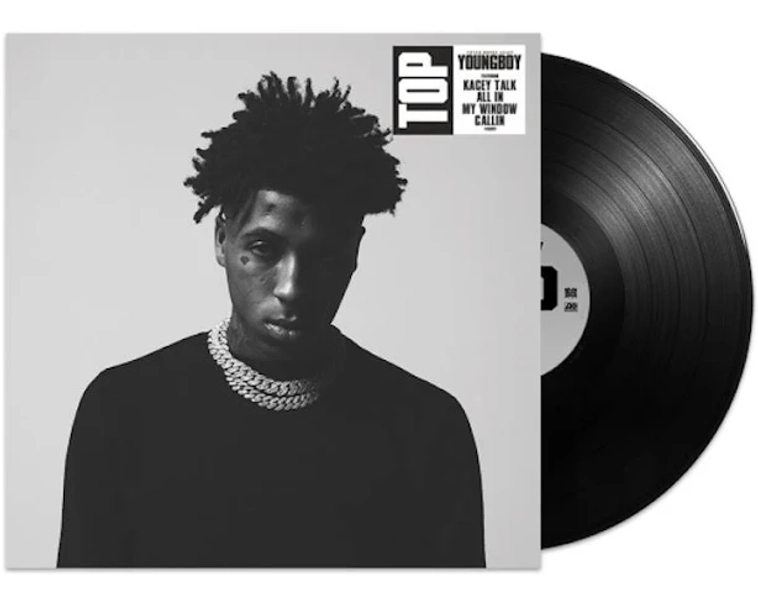 YoungBoy NBA Top LP Vinyl Black