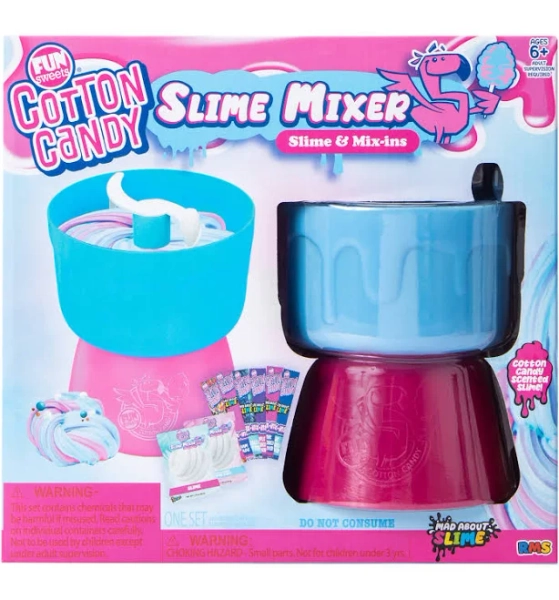 Fun Sweets Cotton Candy Slime Mixer Set