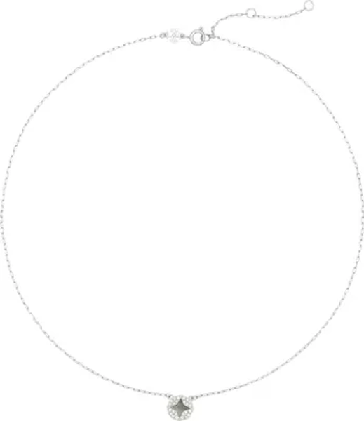 Forget Me Not Mother-of-Pearl Pendant Necklace