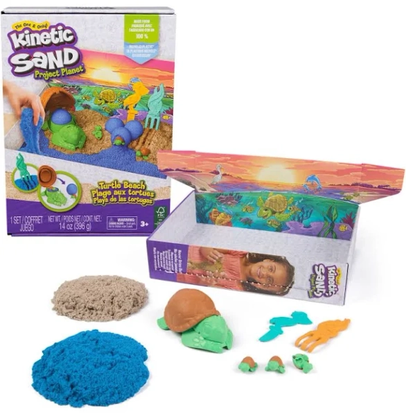 Kinetic Sand Project Planet Turtle Beach